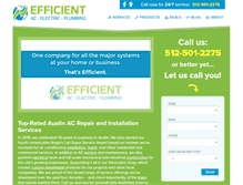 Tablet Screenshot of efficienttexas.com